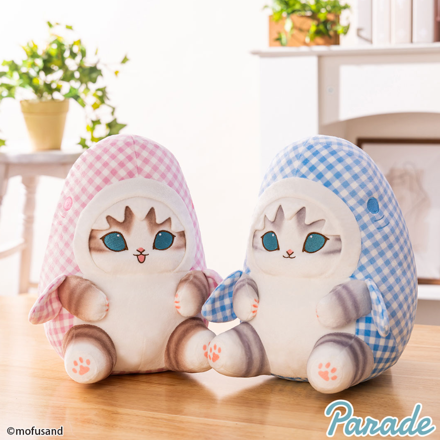 2026/5/28入荷】mofusand PM ドームクッション“サメにゃん” | クレーン